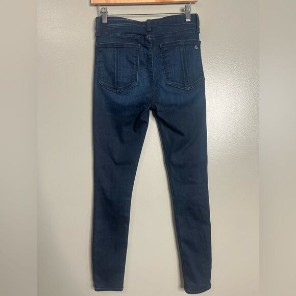 Rag & Bone Nina high rise skinny jeans size 26 color new gate - Picture 9 of 10
